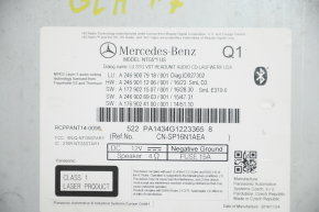 Mercedes GLA 16-20 Radio Tape Recorder Paint Blistered