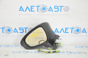 Side mirror left Lexus ES300h ES350 13-18 14 pins, BSM, turn signal, black, backlight