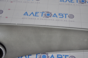 Front panel trim with central air deflectors Mercedes CLA 14-19 gray, peeling coating