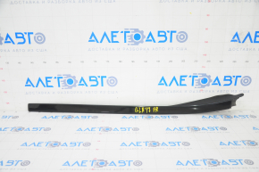 Windshield molding right Mercedes GLA 15-20 black gloss