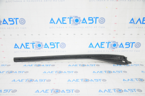 Windshield molding right Mercedes GLA 15-20 black gloss