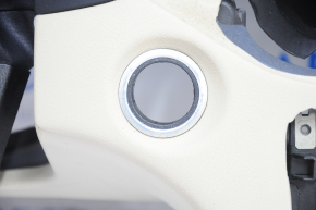 Torpedo front panel with AIRBAG Mercedes GLA 14-20 leather beige, worn chrome