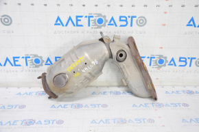 Exhaust manifold rear with catalytic converter Toyota Sienna 11-16 3.5 FWD