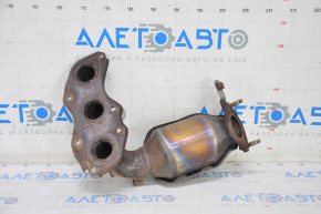 Front exhaust manifold with catalytic converter Toyota Sienna 11-16 3.5