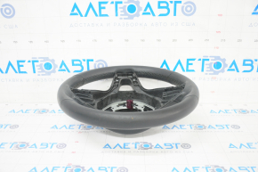 Naked steering wheel Mercedes GLA 15-20 leather black, scratches, needs cleaning