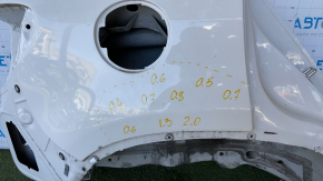 Quarter wing rear right VW Tiguan 09-18 white with central pillar, dented, made