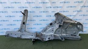 Quarter wing rear right Lexus ES300h ES350 13-18 gold, with central pillar, pokes