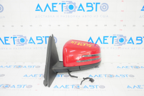 Side mirror left Mercedes GLA 15-20 10+6 pins, without autofold, turn signal, BSM, red