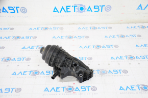 Engine oil filter housing with cooler Mercedes GLA 14-20 2.0