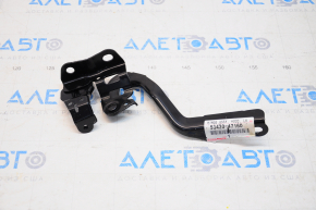 Hood hinge left Toyota Prius V 12-17