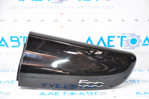Glove box, upper glove compartment Fiat 500X 16-17 black, glossy, worn