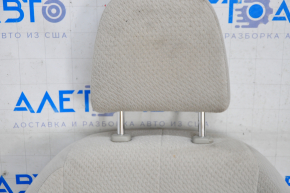 Passenger seat Toyota Sienna 11-14 without airbag, mechanical, velour, beige, for dry cleaning