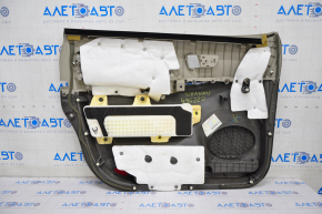 Door trim card front right Toyota Sienna 11-12 beige, scratches, leather puncture