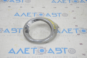 Right fog light frame Lexus ES300h ES350 13-15 prerest, chrome, sand