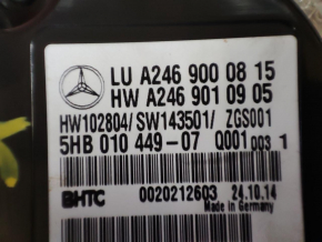 Climate control Mercedes CLA 14-19 auto button is worn out
