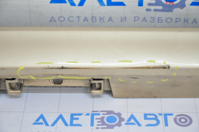 Right threshold Toyota Sienna 11-17 gold 4T8, scratches, broken fastener