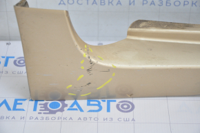 Right threshold Toyota Sienna 11-17 gold 4T8, scratches, broken fastener