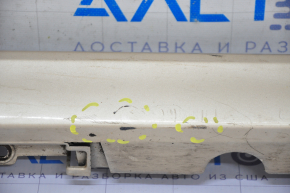 Right threshold Toyota Sienna 11-17 gold 4T8, scratches, broken fastener