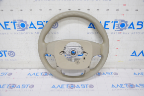Naked steering wheel Toyota Sienna 11-16 beige rubber, scratch