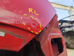 Quarter wing rear left Mercedes GLA 15-20 red, on the body, bumps
