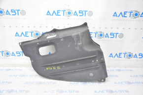 Rear bumper guard left Toyota Highlander 14-19 broken mount