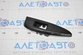 Rear right window lifter control trim Toyota Sienna 11-20 graphite, scratches