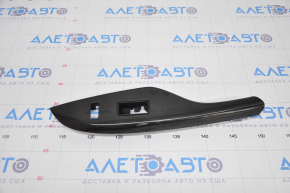 Front right window lift control trim Toyota Sienna 11-20 graphite, scratches