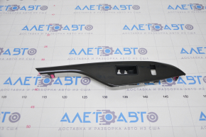 Front right window lift control trim Toyota Sienna 11-20 graphite, scratches