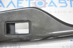 Front right window lift control trim Toyota Sienna 11-20 graphite, scratches