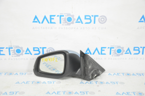 Left side mirror BMW 3 F30 4d 13-18 usa 5 pins, mat mount, turn signal, heating, auto folding, blue
