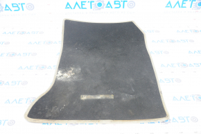 Set of floor mats for Mercedes GLA 14-17, black cloth, beige frame, dry-cleanable