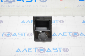 Front panel trim with cigarette lighter Toyota Sienna 11-14 graphite, scratch