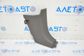 Front pillar trim lower right Toyota Sienna 11-20 brown, scratches
