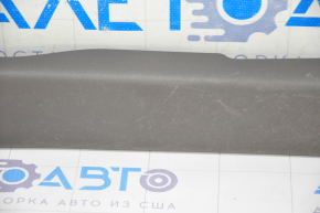 Door sill trim front right Toyota Sienna 11-20 brown, scratches, broken fastener