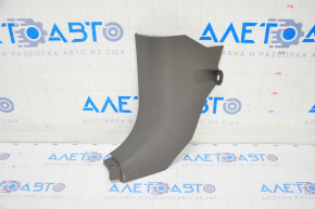Front pillar trim lower left Toyota Sienna 11-20 brown, scratches