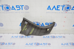 Front pillar trim lower left Toyota Sienna 11-20 brown, scratches
