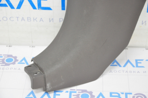 Front pillar trim lower left Toyota Sienna 11-20 brown, scratches