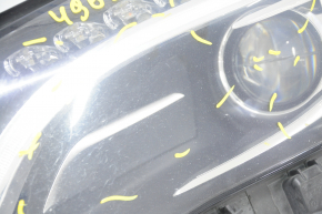 Front left headlight complete Mercedes GLA 15-17 xenon, sand