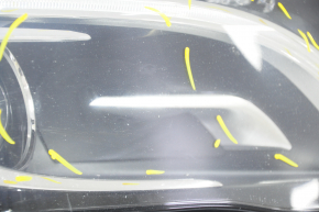 Front right headlight complete Mercedes GLA 15-17 xenon, sand