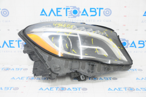 Front right headlight complete Mercedes GLA 15-17 xenon, sand