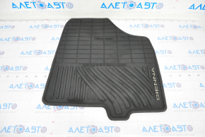 Passenger car mat Toyota Sienna 11-20 rubber