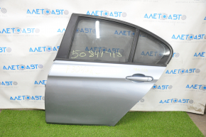 Door assembly rear left BMW 3 F30 12-18 blue B40
