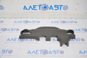 Seat runner trim 2nd row left outer Toyota Sienna 11-20 brown, scratches, plastic turned white