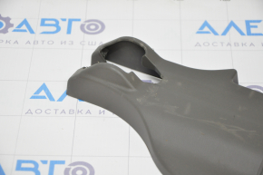 Seat runner trim 2nd row right outer Toyota Sienna 11-20 brown, scratches, plastic turned white