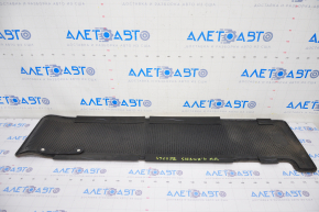 Carpet interior 8 seats rear right Toyota Sienna 11-20 brown, cloth, cracks