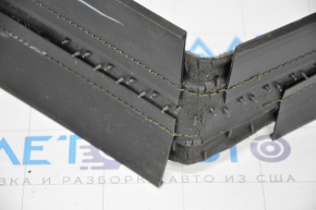 Carpet interior 8 seats rear right Toyota Sienna 11-20 brown, cloth, small, cracks