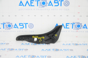 Right trunk lid gutter trim BMW 5 G30 17-23 on the lid, broken fastening