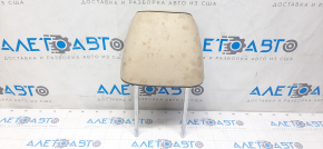 Front left headrest VW Passat b8 16-19 USA beige leather, brown edging, dry-cleanable