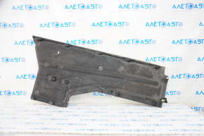 Left underbody protection BMW 5 G30 18- 530e hybrid, tears, scuffed