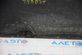 Left underbody protection BMW 5 G30 18- 530e hybrid, tears, scuffed